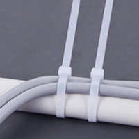 天诺 尼龙塑料卡扣扎带电线捆绑带自锁式扎线带8*400mm