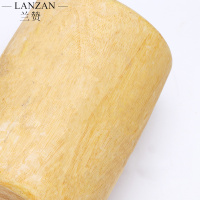 兰赞(LANZAN) 木榔头圆头木槌手工小木锤安装工具