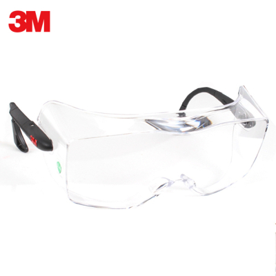 3M 透明防护眼镜防风防飞溅护目镜12308