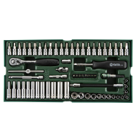世达(SATA)工具托组套-66件6.3MM系列套筒(SA09901)