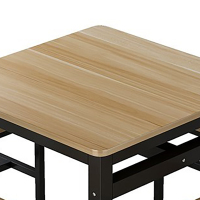 KETAI 复古餐桌仿实木小方桌