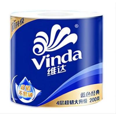 维达(Vinda)卷纸200g有芯4层卷筒纸巾