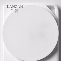 兰赞(LANZAN)高精度电子称厨房秤数字称带透明托盘3kg/0.1g