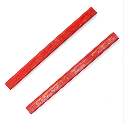 木工铅笔 带刻度尺划线专用木工用笔(10只)
