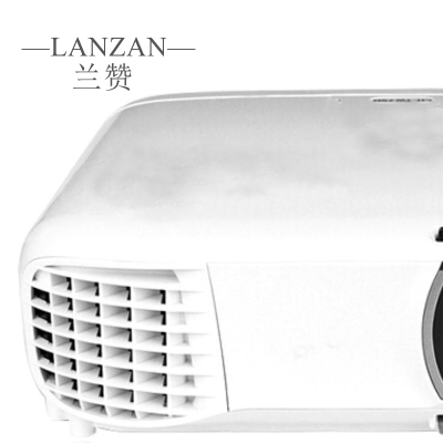 兰赞(LANZAN)家用办公1超高清内置无线投影仪投影机