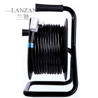 兰赞(LANZAN)电源线盘卷线盘插座配30米电源线