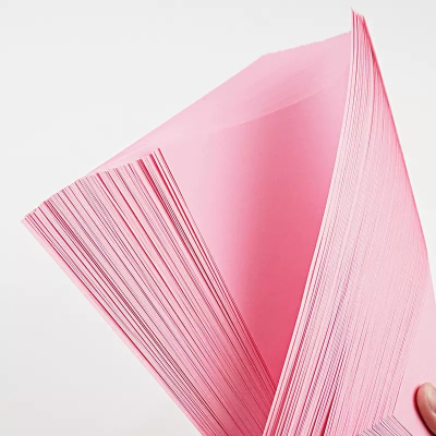 A4彩色复印纸 淡粉色 100张/包