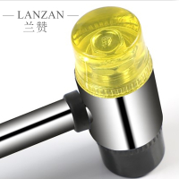 兰赞(LANZAN)弹力多功能牛筋锤头橡胶锤 直径30mm