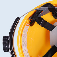 定制款ABS透气建筑工程头盔 霍尼韦尔工地施工安全帽