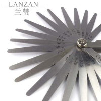 兰赞(LANZAN)高精度钢塞尺200mm精度0.02~1.0mm