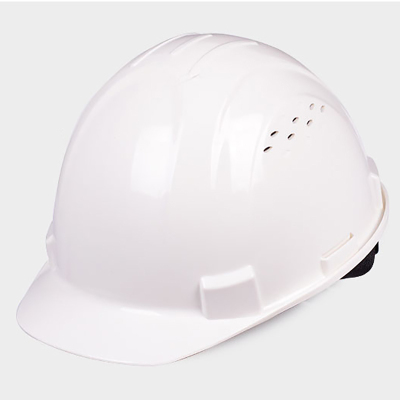 定制款ABS透气霍尼韦尔工地施工安全帽 白色