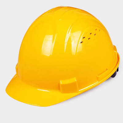 定制款ABS透气霍尼韦尔工地施工安全帽 黄色
