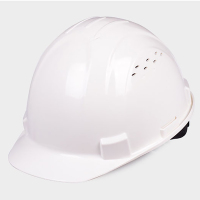 定制款印Logo工地施工安全帽 白色