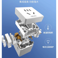 防爆无火花单相三级插座 GTZ-16 220V N对凸