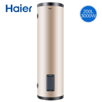 海尔(Haier)电热水器ES200F-LC 200升大容量落地式3000W储水速热全屋热水 立式中央多路级供水系统