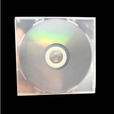 得力(deli)方形透明CD/DVD光盘盒-(10个装)