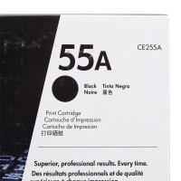 惠普(HP) CE255A 黑色原装 LaserJet 硒鼓 (适用LaserJet P3015 M525 M521)