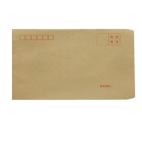 晨光(M&G) 文具ZL-6号牛皮纸信封 邮局标准信封发票工资袋信封袋 230*120mm 6580
