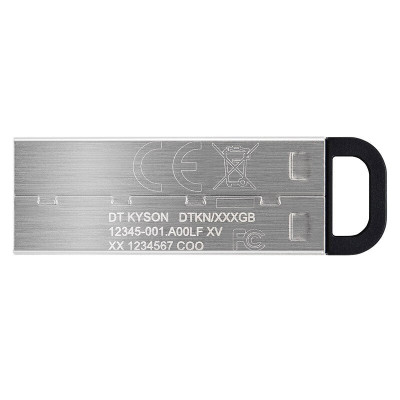 金士顿(Kingston)128GB USB 3.2 Gen 1 U盘 DTKN 金属外壳 读速200MB/s 金属外壳