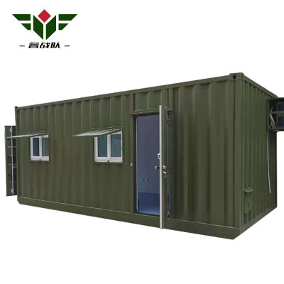 集装箱房活动板房军绿储物房方舱可移动