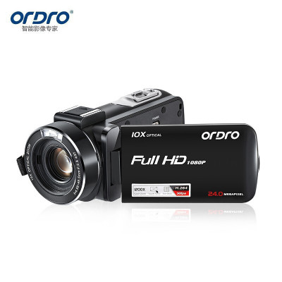 欧达(ORDRO)HDV-Z82 摄像机 高清直播录像机 120倍智能变焦摄像机(含128G卡+三脚架+麦克风+增距镜)