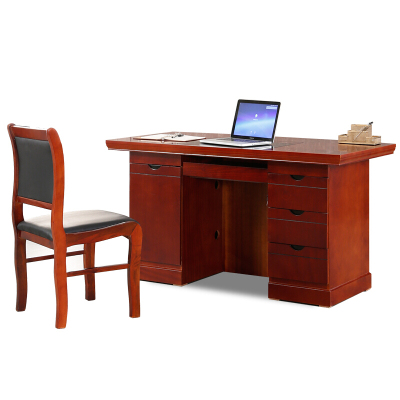 富诗梦 电脑桌办公家具(办公桌+椅子)单张装