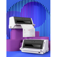 得力(deli) DL-630K2得力针式打印机24针82列 1+3层高速打印 单台装