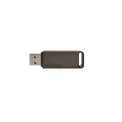 联想 USB3.1高速传输U盘128G移动闪存优盘金属商务U盘 TU100金属优盘灰色 单个装