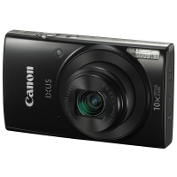 佳能(Canon)IXUS 190 家用小型数码照相机 便携高清卡片机旅游 会议 WiFi相机 黑色 单个装