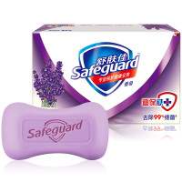 舒肤佳(Safeguard) 薰衣草舒缓呵护香皂125克 1块装
