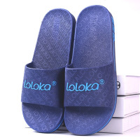 路路佳(loloka)防滑地板凉拖鞋 2102 蓝色 (备注鞋码 )单双装