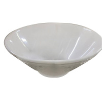 丽佳厨具 密胺仿瓷碗 商用家用餐具 直径17.3cm 高7.2cm 单个装