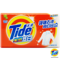 汰渍(Tide)全效炫白三重功效增白皂 218g 单块装