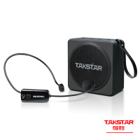 得胜(TAKSTAR)E261W 无线扩音器 大功率教学专用户外小音箱 头戴便携式讲解器 单台装
