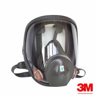 3M 呼吸防护全面罩双滤盒防毒面具(KN95全面型防护面罩全面具配件) 6800 单面具无配件 1个装