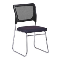 国景 办公椅网布椅现代简约会议椅 黑色 500*500*840mm 单张装