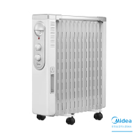 美的(Midea)油汀取暖器 NY2513-16FW 13片 恒温加宽3档功率2200W