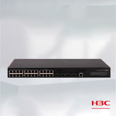 华三(H3C)S5130S-28P-EI-H1 千兆交换机 28端口 (24个电口+4个光口) 单台装