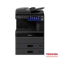 东芝(TOSHIBA)DP-3028A多功能复合机 3118A升级A3黑白网络双面打印复印扫描同步输稿器+双纸盒+工作台