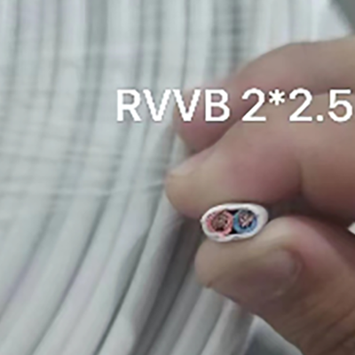 明超(MINGCHAO) 护套线 灯笼线RVVB 2*2.5平方软的 100米/卷 颜色随机 单卷装