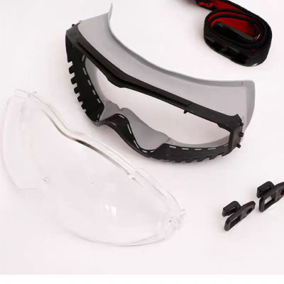 3M 劳保护目镜防飞溅漂流防水雾冲击防尘防风沙眼镜 单个装