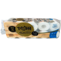 德澜 卷纸 金木空心原生木浆加厚DL-0217 1400g 10卷/8提 单箱装
