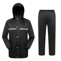 奥赛孚 ASF-S180 均码 分体式 雨衣 (计价单位:件) 黑色