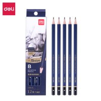 得力S999-B_高级绘图铅笔12支彩盒装B(12支/盒)(蓝)