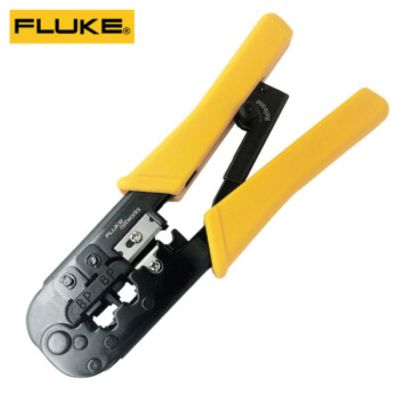 福禄克(FLUKE)11212530压接钳网线钳剥线钳两用网络手动多功能工具水晶头网钳 11212530