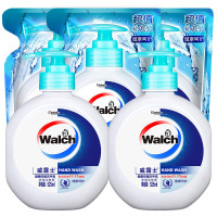 威露士(Walch)洗手液套装(525ml瓶装*2+525ml袋装*3)