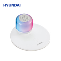 HYUNDAI现代 蓝牙音箱(含小夜灯和无线充电)YH-F020白色