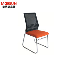 麦格尚 办公椅 休闲椅 会议接待椅 铁架弓形网布电脑椅 G