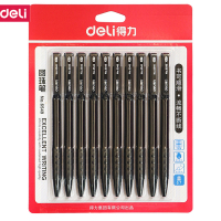 得力(deli) M 6549圆珠笔0.7mm(10支/卡) G