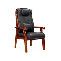 麦格尚 职员椅会议椅子电脑椅木质办公椅班椅 510*710*1060mm